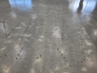 Šablona - logo na ledové ploše #9