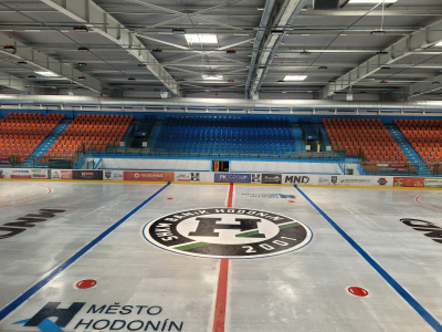 Šablona - logo na ledové ploše #20