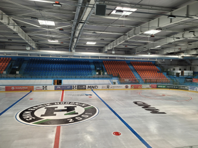 Šablona - logo na ledové ploše #19