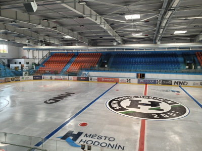 Šablona - logo na ledové ploše #18