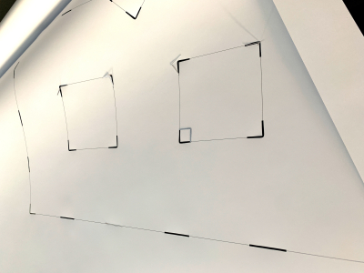 Šablona - logo na ledové ploše #2